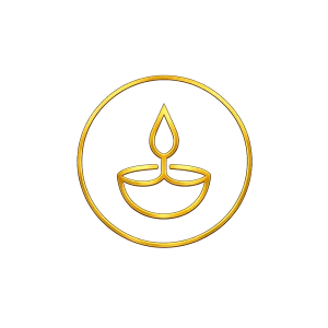 Gold diya