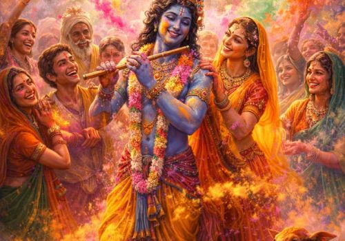 Holi in Vrindavan