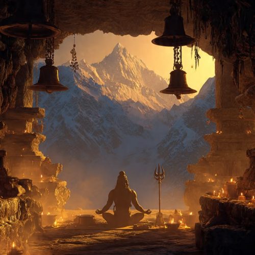 Meditation in the Himalayan Cave