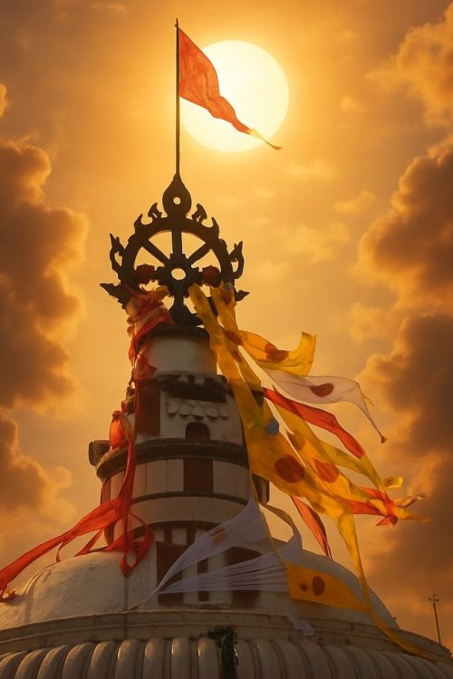 The Sacred Flag of Lord Jagannath ΓÇô Symbol of Eternal Presence ≡ƒÖÅ