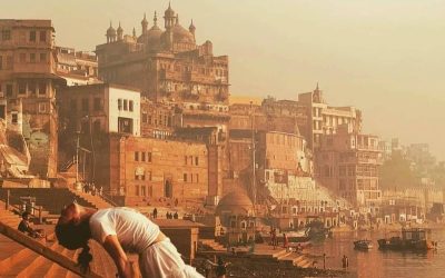 Yoga beside the Ganga