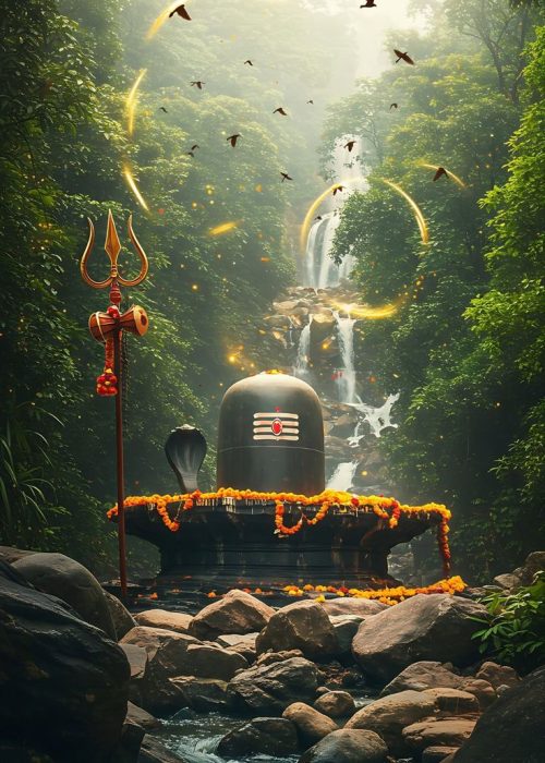 🕉️ Dakṣiṇāmukha Śiva(Jyotirlinga)