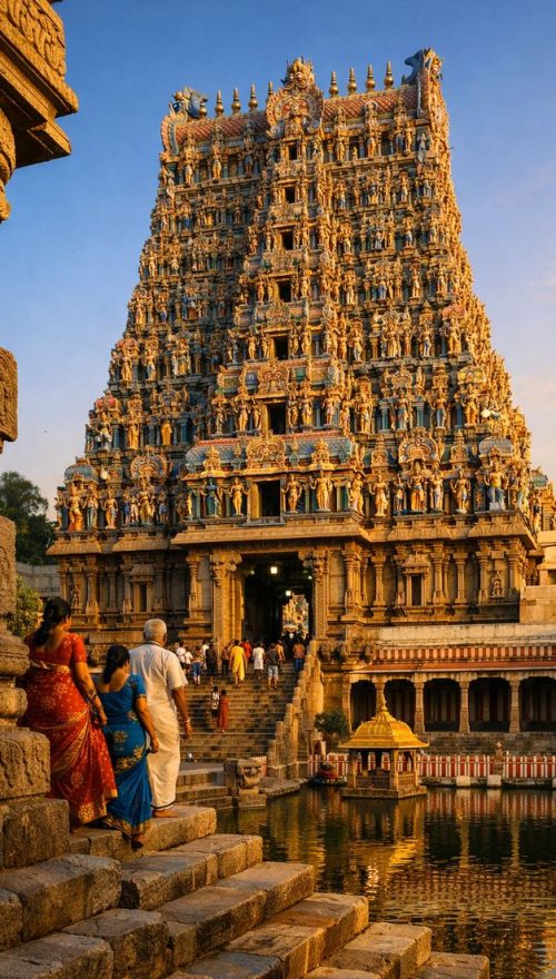 🕉️ Śrī Kāmākṣī–Ekāmbaresvara–Varadarāja (Divya Kṣetra